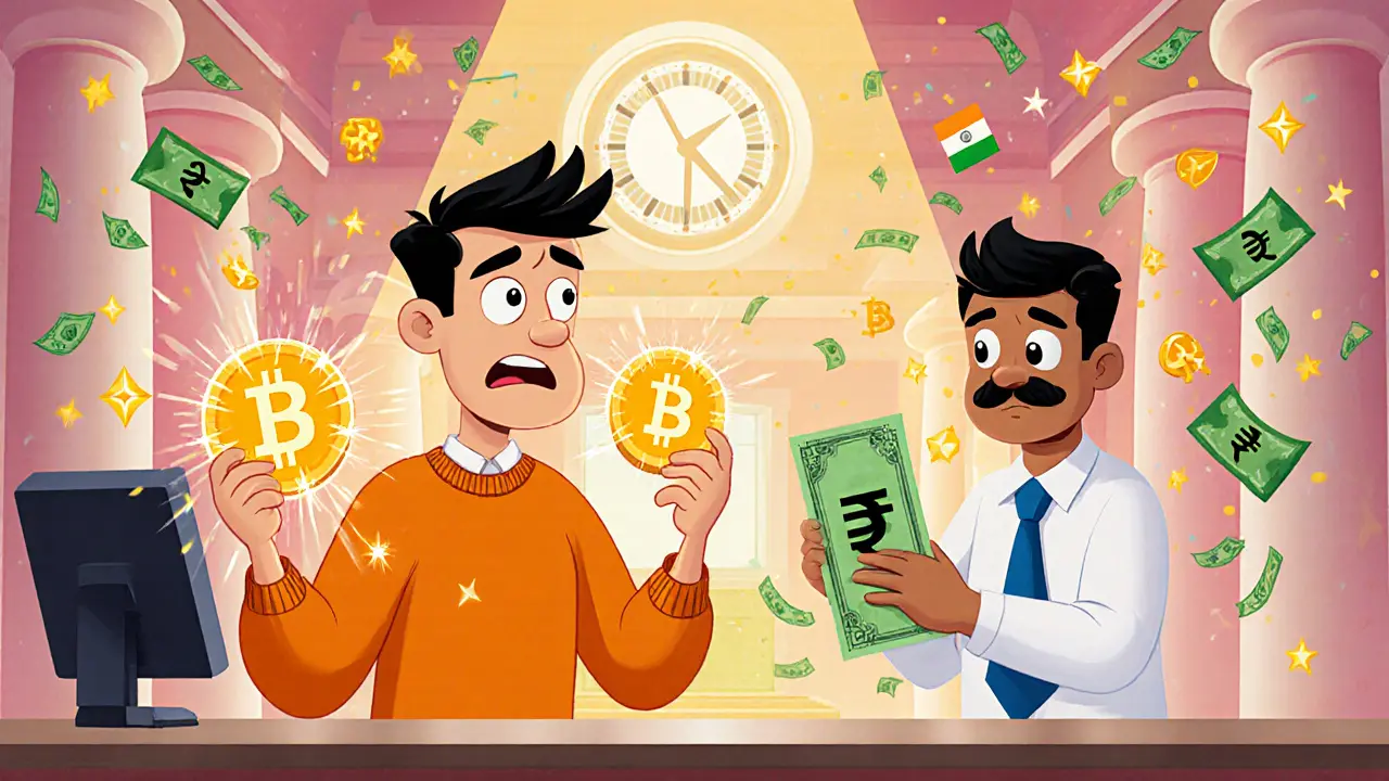 How Indian Banks React to Crypto‑to‑Fiat Withdrawals