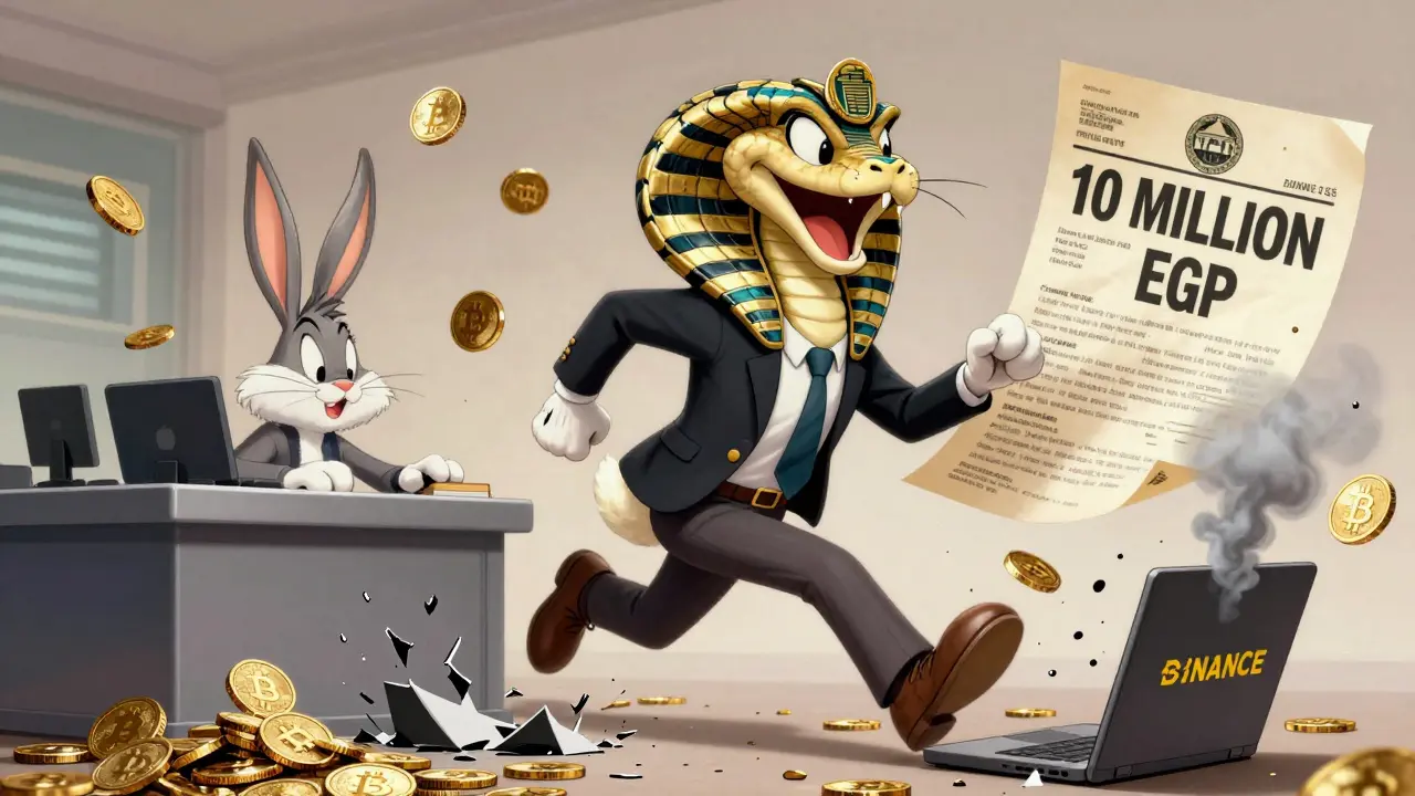 1-10 Million Pound Fines for Crypto Trading in Egypt: What You Need to Know