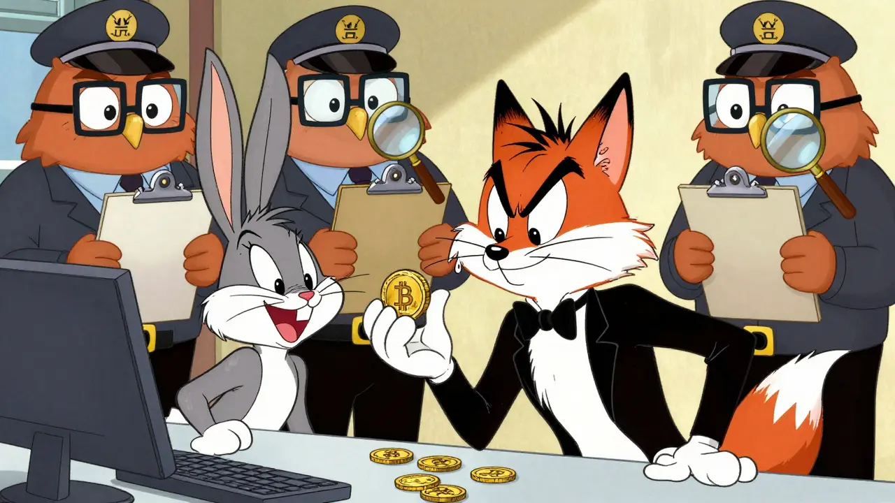 Fox scammer caught by regulators in Looney Tunes style
