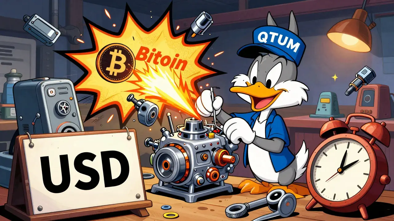 Mechanic building hybrid blockchain engine