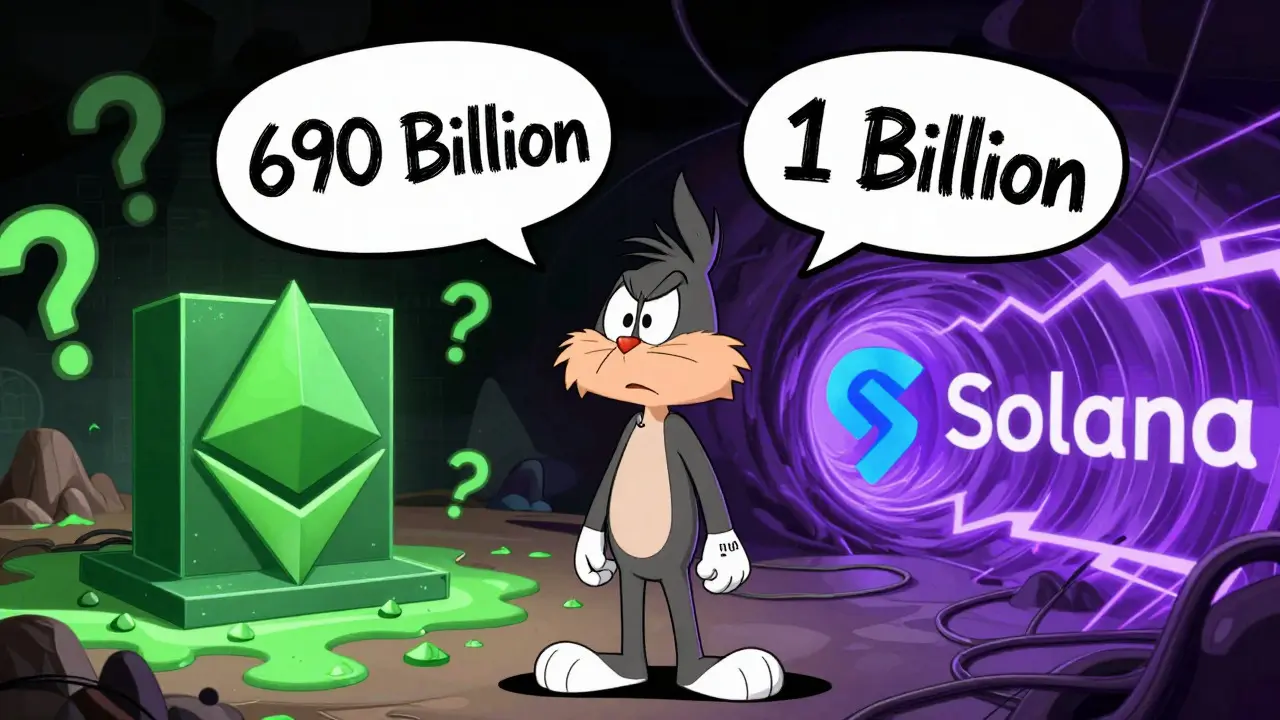 Confused Kevin between Ethereum and Solana blockchains with conflicting data