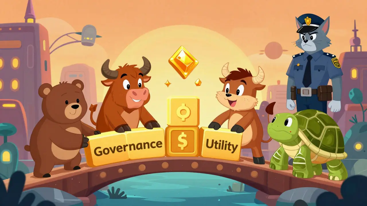 Friendly crypto characters building a sustainable DeFi bridge