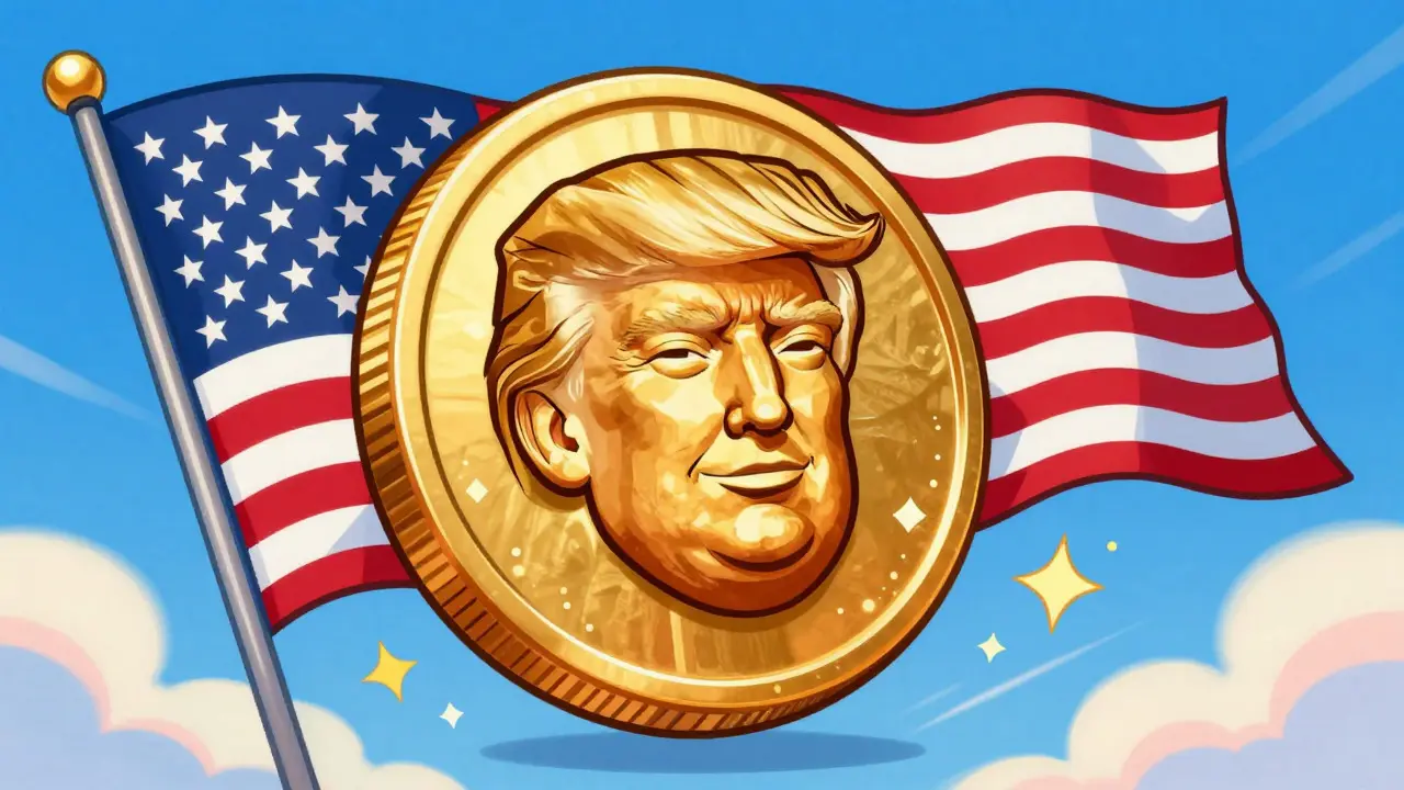 What is the TRUMP Coin? Solana Meme Coin Explained