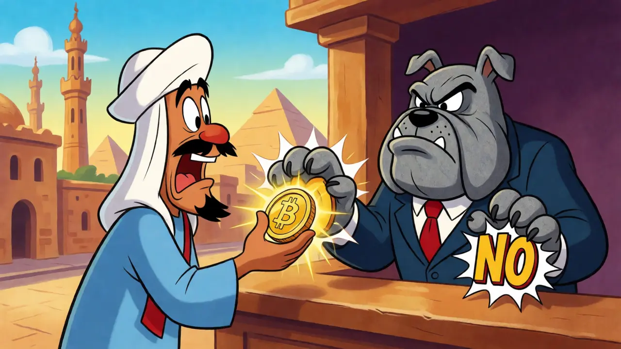 How Egyptians Trade Crypto Underground with P2P